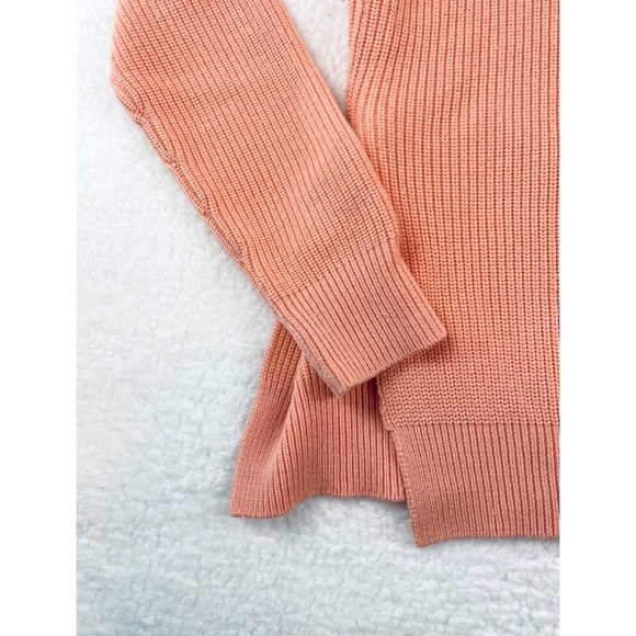 PROENZA SCHOULER • Coral Wool Cashmere Ribbed Knit Sweater - Picture 8 of 16